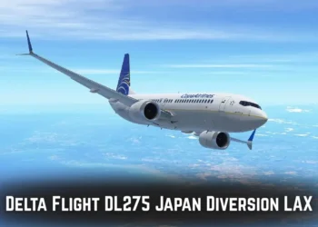 delta flight dl275 japan diversion lax