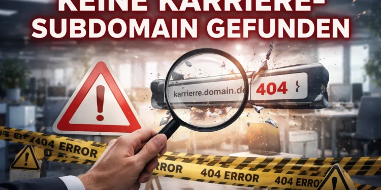 keine karriere-subdomain gefunden