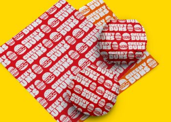 Custom Burger Wrapping Paper